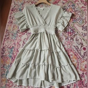 Max Studio tiered dress